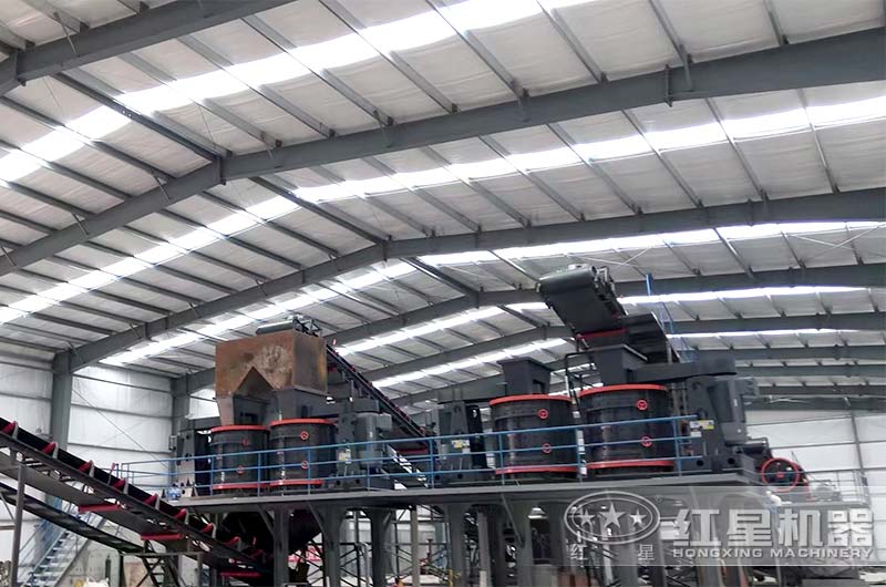 大型復合式破碎機制砂現場 大型復合式破碎機制砂現場